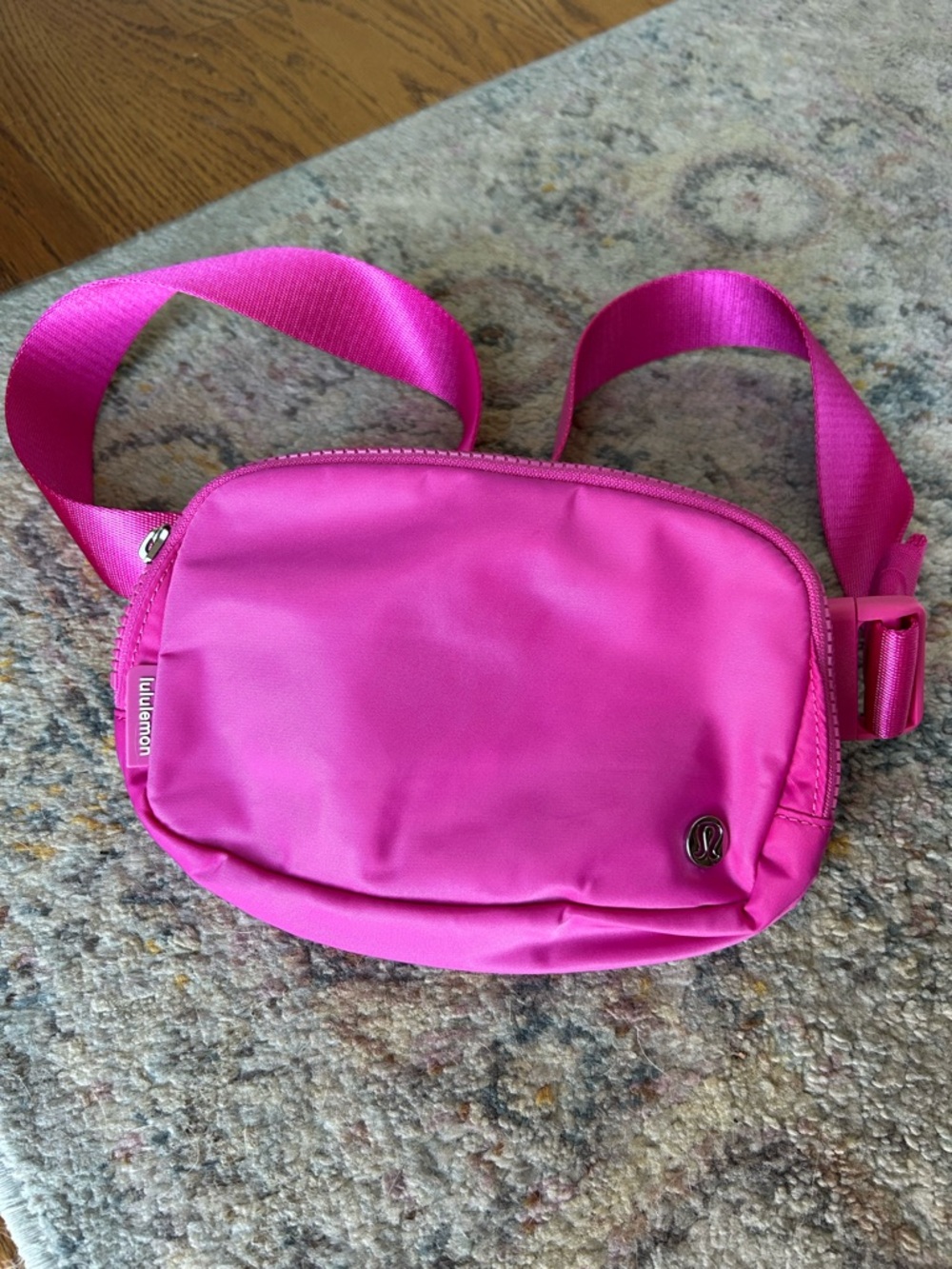 lululemon athletica Hot Pink Crossbody Belt Bag